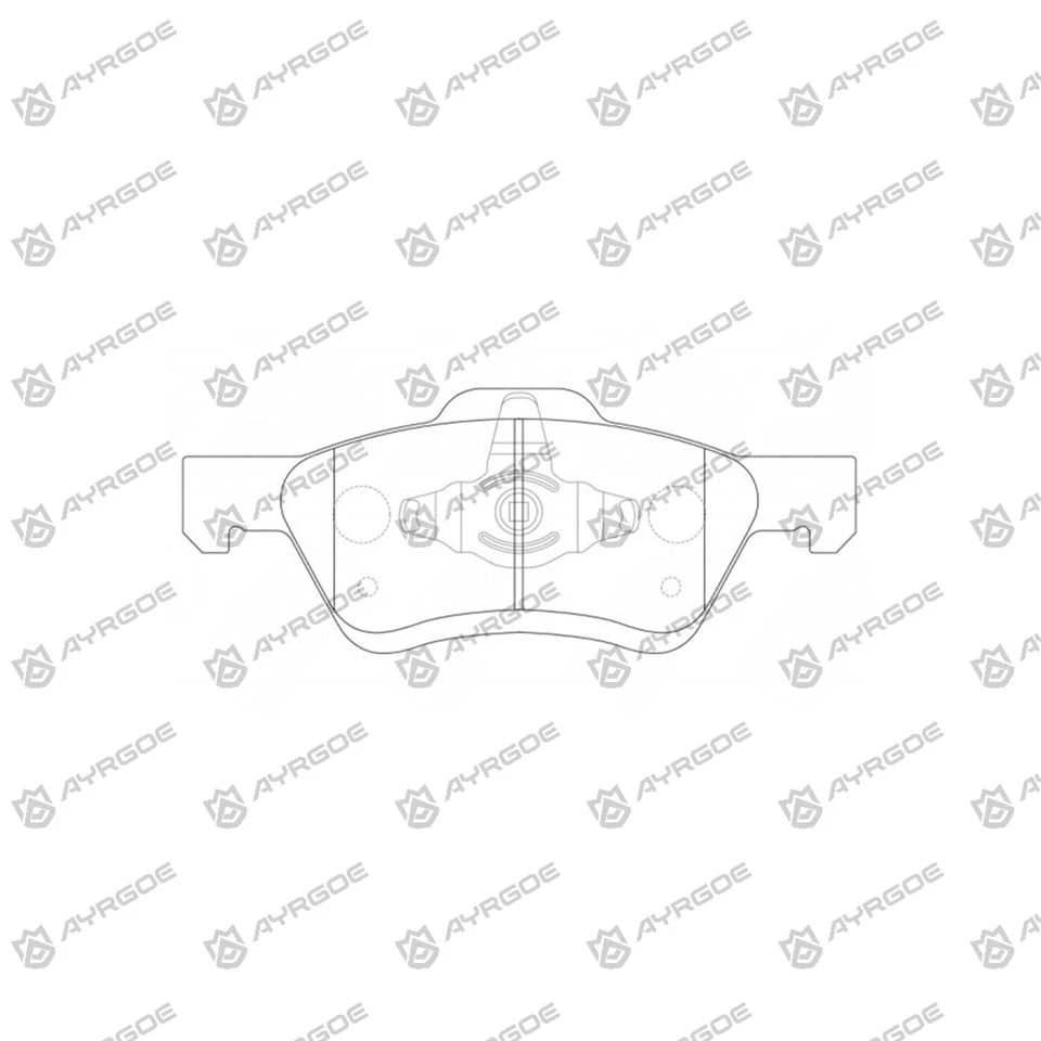 Mazda 용 D3149H 브레이크 패드